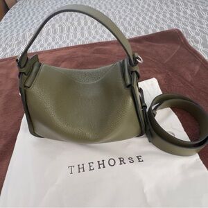The Horse Sage Green Shoulder Bag